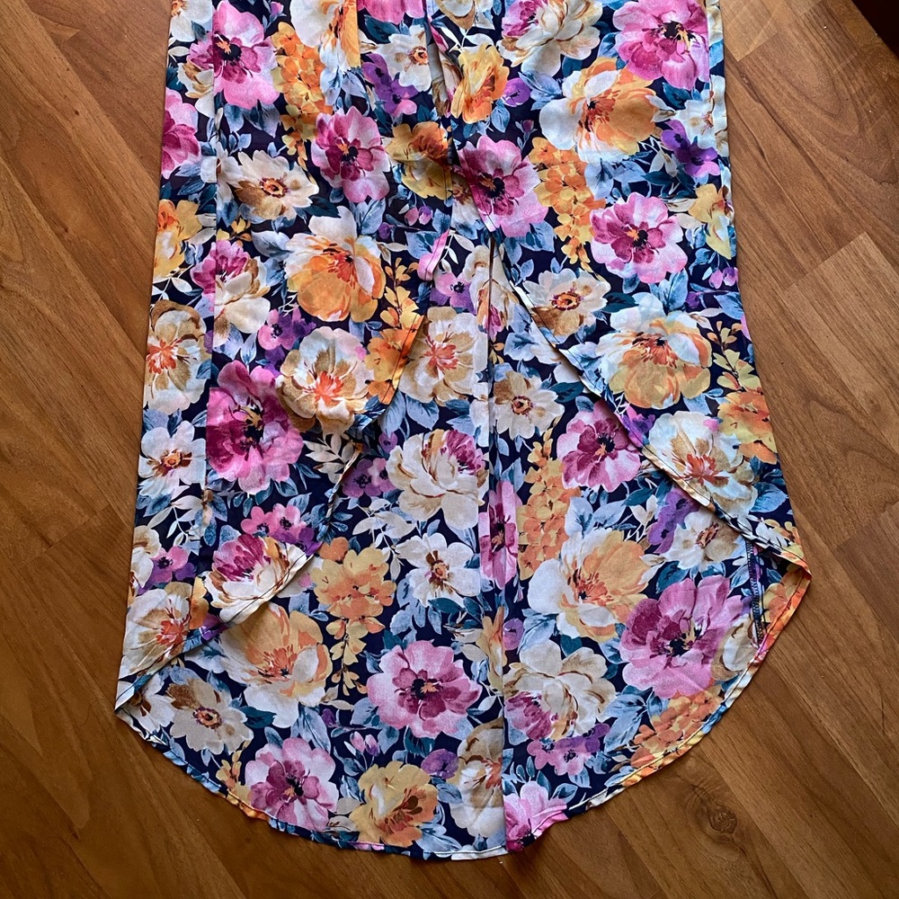 FOREVER 21 High Low Tiered Skirt - Picture 2 of 3